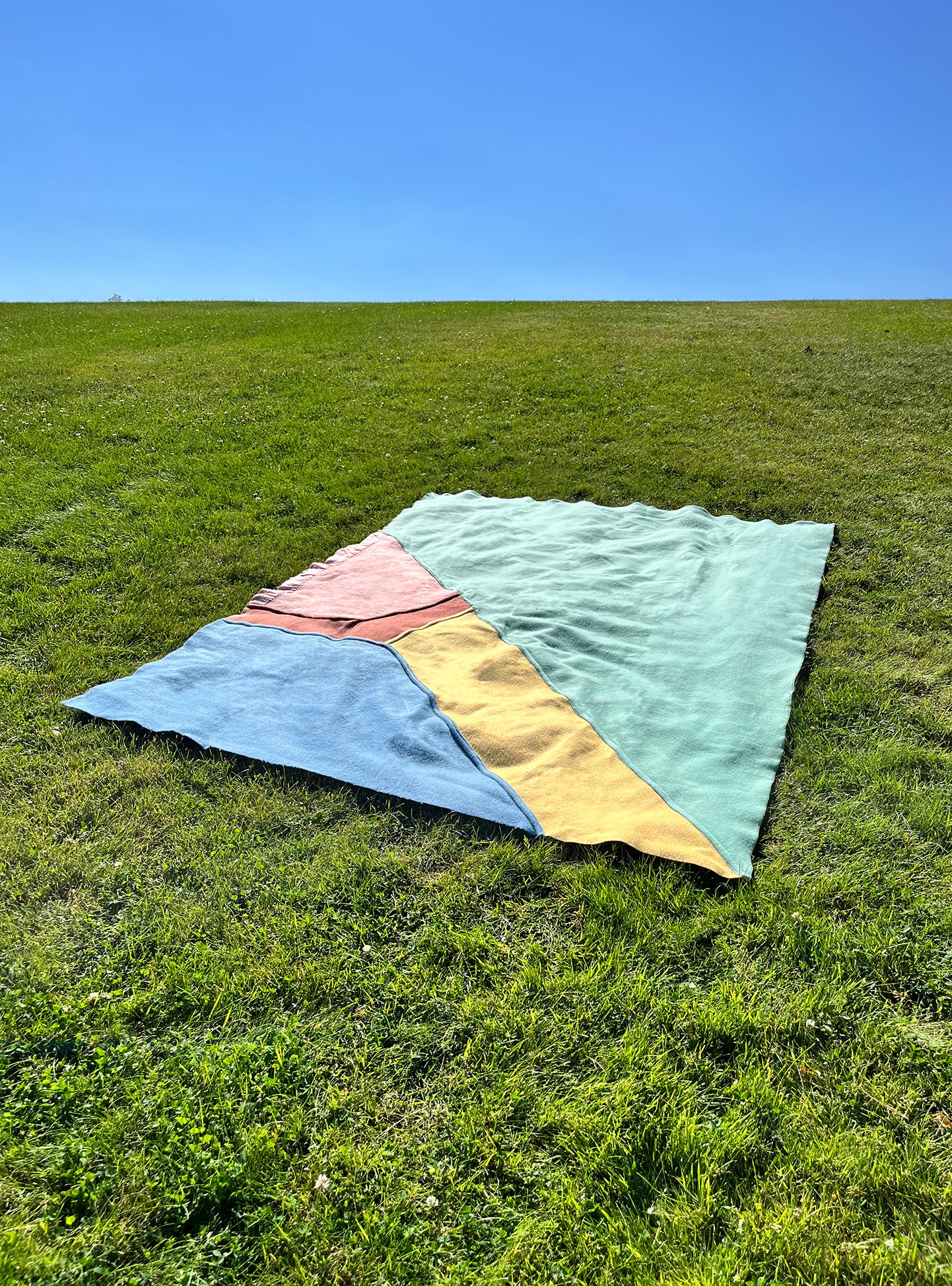 Rainbow Wedge Blanket